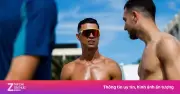 Bãi biển Mỹ náo loạn vì Ronaldo và đồng đội tập trung đông