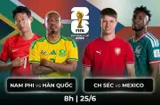 Bảng A World Cup 2026: Hàn Quốc, CH Séc hay Nam Phi giành vé đi tiếp?