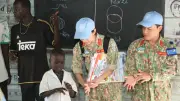 Bệnh viện dã chiến Việt Nam chung tay bảo vệ sức khỏe trẻ em Nam Sudan