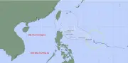 Bão Mekhala mạnh cấp 10, hướng về Philippines, chưa vào Biển Đông