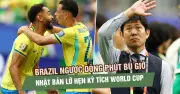 Brazil ngược dòng phút bù giờ, HLV Moriyasu tiếc nuối khi Nhật Bản lỡ hẹn kỳ tích