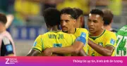 Brazil thắng Scotland 3-0 trong trận giao hữu