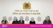 Bắt quả tang 8 thiếu nữ say sưa đánh bạc tại phường Ô Chợ Dừa