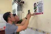 Cô công an AI giải đáp thắc mắc cho người dân ở Đồng Nai