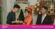 Cô dâu U50 bật khóc khi nghe con trai chồng chúc phúc