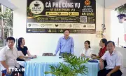 Cà phê công vụ: Kênh đối thoại hai chiều tháo gỡ vướng mắc đất đai