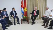 Đặc phái viên Tô Lâm thông báo kết quả Đại hội XIV tại Cuba
