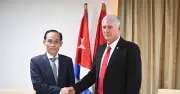 Đặc phái viên Việt Nam thăm Cuba, thông báo kết quả Đại hội 14