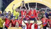 CA TPHCM vô địch giải hạng Nhất 2024 sau chiến thắng 2-1 trước Ninh Bình