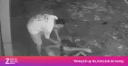 Camera ghi cảnh ông lão bán vé số bị đánh cướp khi ngủ ven đường