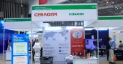 Ceragem trình diễn máy massage thông minh tại K-Med Expo 2026