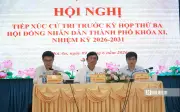 Chủ tịch HĐND TP.HCM tiếp xúc cử tri, giải quyết kiến nghị dự án treo