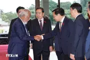 Chủ tịch Quốc hội Trần Thanh Mẫn hội kiến Thủ tướng Timor Leste
