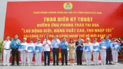 Chủ tịch Tổng LĐLĐVN thăm và làm việc tại Công ty Hanel PT