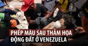 Cha con và mẹ con sơ sinh được cứu sau 4 ngày bị động đất vùi lấp ở Venezuela