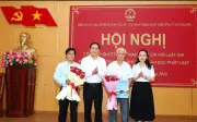 Chi hội luật gia cấp xã đầu tiên tại phía Đông Quảng Ngãi được thành lập