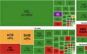 Chứng khoán ngày 10/6: VN-Index tăng hơn 10 điểm nhờ bất động sản và tài chính