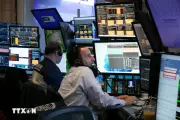 Chứng khoán Âu Mỹ đi lên bất chấp áp lực từ các công ty AI