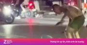 Chàng trai dùng bình cứu hỏa ngăn kẻ cầm dao tấn công phụ nữ ở Hải Phòng
