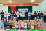 Chương trình Bếp ấm cho em mang yêu thương đến trẻ vùng cao Thái Nguyên