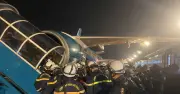 Chuyến bay đặc biệt đưa lực lượng cứu trợ và hàng hóa tới Venezuela trong đêm