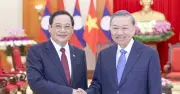 Chuyển từ hợp tác tốt sang hợp tác hiệu quả: Tô Lâm tiếp Thủ tướng Lào