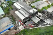 Cháy lớn nhà máy xử lý chất thải nguy hại ở TPHCM