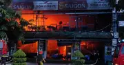 Cháy quán hải sản Bờ Kè Xóm Cồn 79 ở Nha Trang, nhiều tài sản bị thiêu rụi