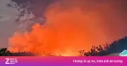 Cháy rừng lớn ở Nghệ An, lực lượng chức năng xuyên đêm dập lửa