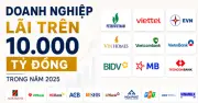 CLB doanh nghiệp lãi vạn tỷ: Vinhomes nổi bật giữa dàn doanh nghiệp Nhà nước, 12 đơn vị đạt tỷ đô