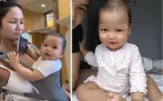 Con gái H'Hen Niê gây thích thú với biểu cảm đáng yêu trong chuyến xuất ngoại đầu tiên