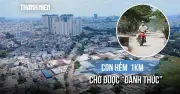 Con hẻm 1km nối Cao Lỗ - Nguyễn Văn Linh: Gần nhưng ít người đi vì xuống cấp