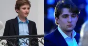 Con trai Tổng thống Mỹ Barron Trump gây sốc với diện mạo khác lạ tại sự kiện UFC