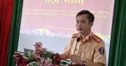 CSGT Nam Sài Gòn tuyên truyền pháp luật giao thông cho doanh nghiệp vận tải