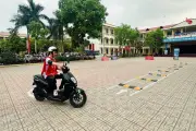 CSGT thí điểm đào tạo kỹ năng lái xe máy cho người có bằng trên 3 năm