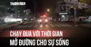 CSGT TP.HCM mở đường cho quả tim hiến tặng trong cuộc đua 4 phút