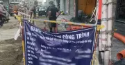 CSGT TP.HCM phát hiện nhiều vi phạm tại công trình thi công trên đường
