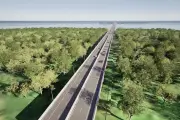 Cầu Cửa Đại 4.500 tỷ đồng nối Vĩnh Long và Đồng Tháp trên đường ven biển