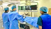 Cứu sống bệnh nhân 45 tuổi bị nhồi máu cơ tim tắc hai nhánh động mạch vành