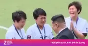 Cầu thủ nữ Triều Tiên bật khóc khi gặp ông Kim Jong-un sau chức vô địch lịch sử