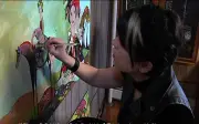 Dị dạng mạch máu não giúp phụ nữ Mỹ bùng nổ khả năng hội họa