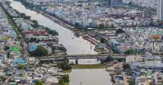 Dự án bờ bắc kênh Đôi 7.300 tỉ đồng ở TP.HCM thay đổi diện mạo sau 10 tháng