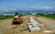 Dự án đường từ Hàm Thuận Bắc đi Quốc lộ 1 đạt 75% khối lượng thi công