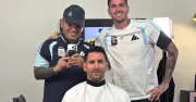De Paul lại gây sốt khi đi cắt tóc cùng Messi, fan ví như 'vệ sĩ'