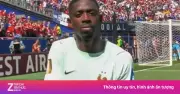 Dembele tái hiện màn ăn mừng của Kvaratskhelia sau hat-trick vào lưới Na Uy