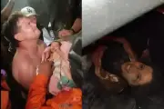 Em bé sơ sinh 18 ngày tuổi sống sót 32 giờ dưới đống đổ nát ở Venezuela