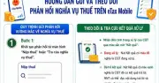 eTax Mobile: Gửi và theo dõi phản hồi thuế ngay trên di động