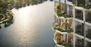 Forest Onsen đưa sân vườn riêng lên căn hộ cao tầng tại Eco Retreat