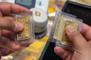 Giá vàng miếng tăng 9 triệu đồng/lượng trong 3 tiếng