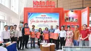 Giao lưu cộng tác viên, văn nghệ sĩ làm báo Hải Phòng tại Hội Báo 2026